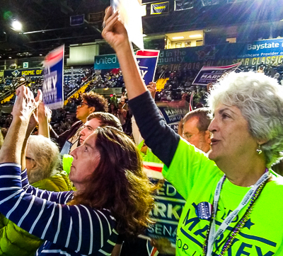 Markey supporters