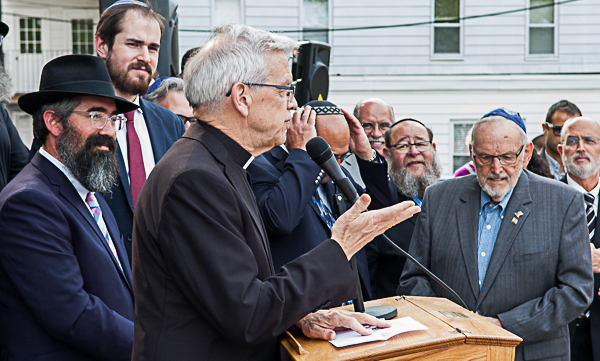 Father John of St. John's church and leader of Peabody pastoral leaders